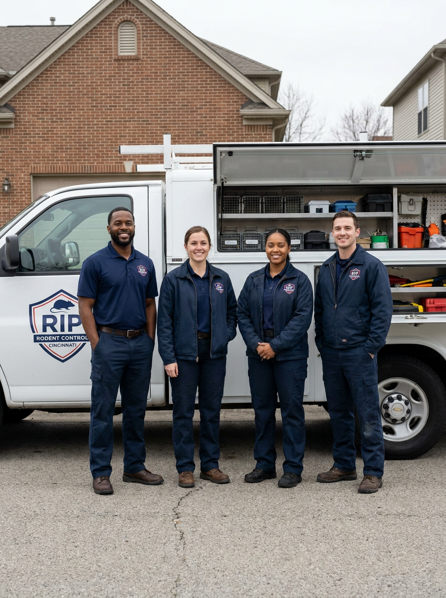 RIP Rodent Control Cincinnati professional team providing rodent control services in Cincinnati, Ohio